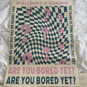 Are you bored yet poster